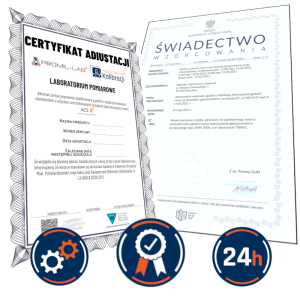 Kalibracja [adiustacja] BacTrack Trace w Polskim Centrum Kalibracji