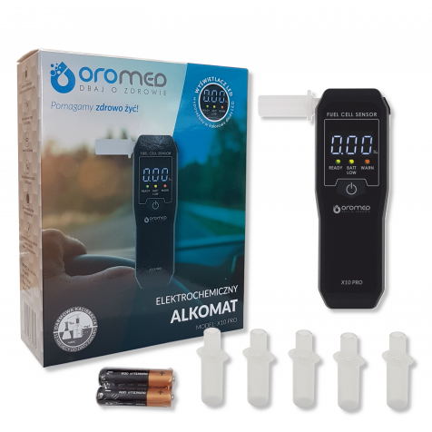 Alkomat Elektrochemiczny OROMED X10 PRO
