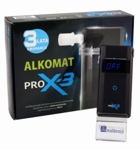 Alkomat AlcoFind PRO X-3 z sensorem policyjnym
