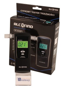 Elektrochemiczny Alkomat  AlcoFind DA-8500E + certyfikat